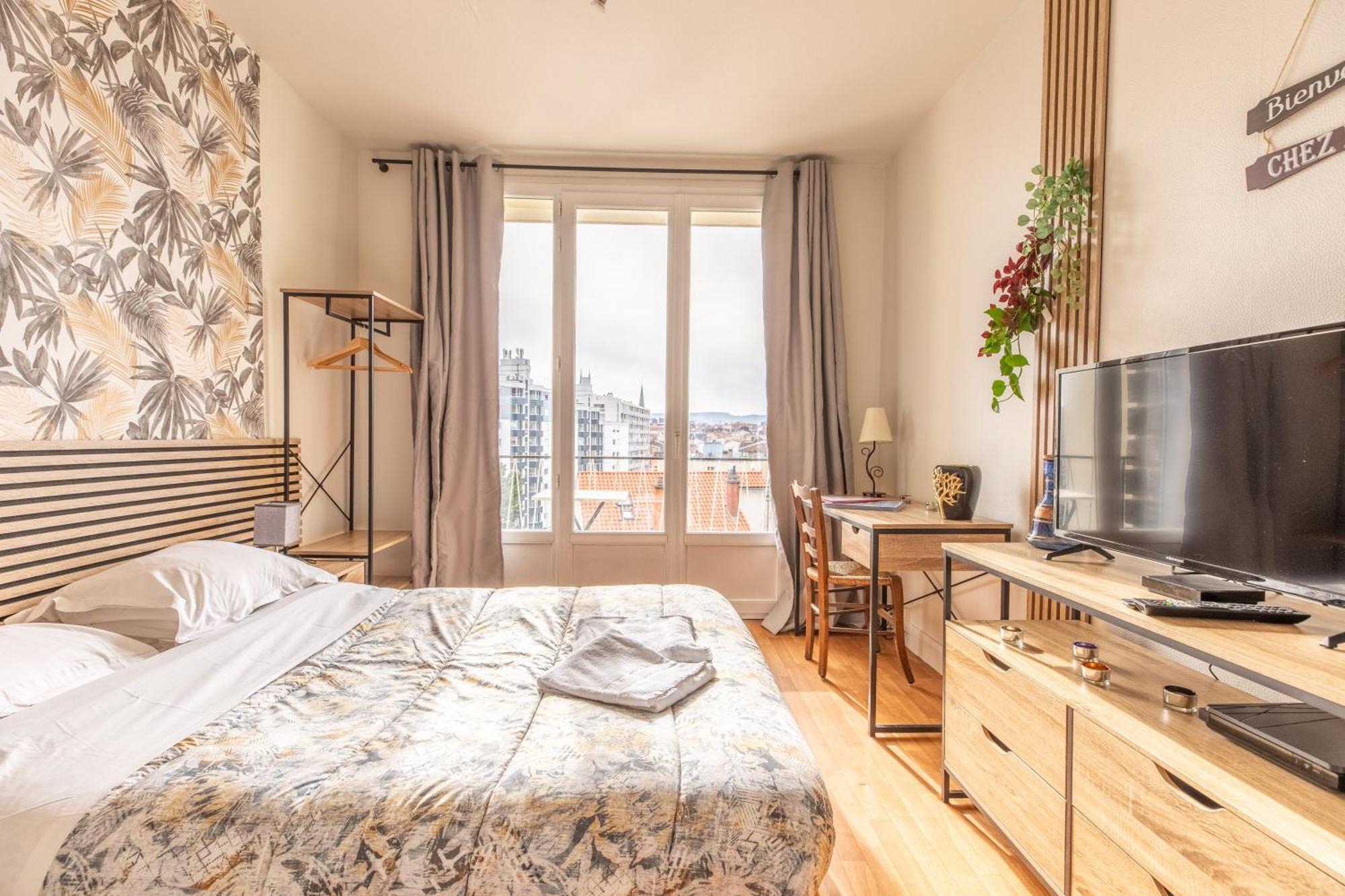 Cosy T1 Lavoisier Equipee Avec Balcon Cl-fd Apartment